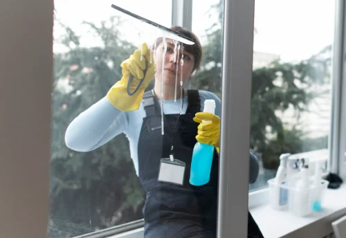 Nettoyage de vitres intérieures et extérieures à Chandai